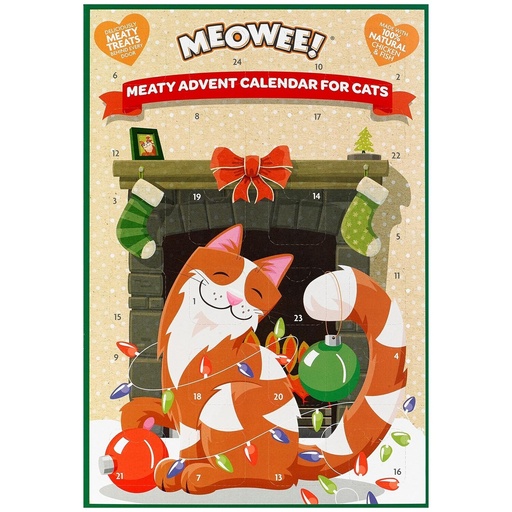 Meowee Advent Calendar For Cats Christmas 2025