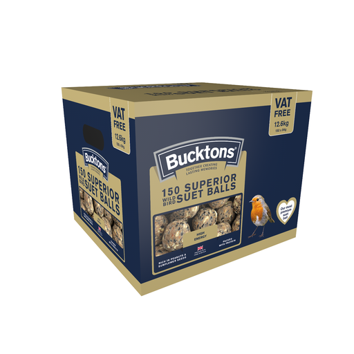 [buc229] Bucktons Superior 150 Suet Balls Wild Birds