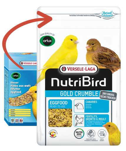 [VL123] Versele Laga Nutribird Gold Crumble (Colour, Growth & Strength Bird)