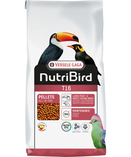 Versele Laga Nutribird T16 Fruit & Insect-Eating Birds Resealable Bag