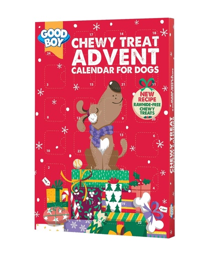 Good Boy 24 Chewy Advent Calendar For Dogs Christmas 2025