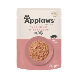 Applaws Natural Wet Cat Food Tuna Fillet with Salmon in Jelly