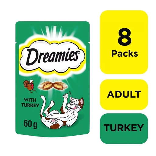 Dreamies Cat Treats With Tantalising Turkey