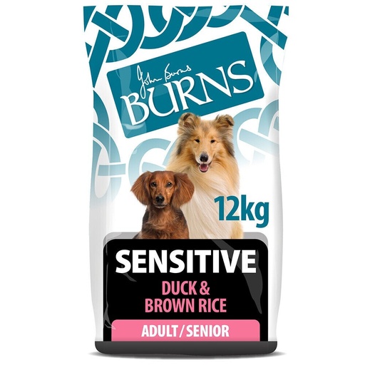 Burns Sensitive (Duck & Brown Rice) Adult & Senior All Breeds Dog Food