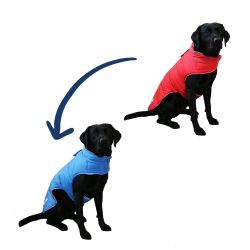 Ancol Viva Reversible Coat Red / Blue