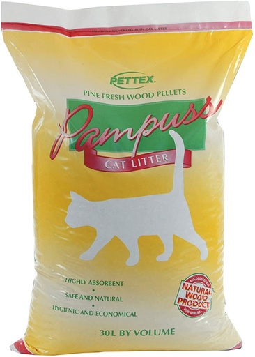 Pettex Pampuss Cat Litter Natural Woodbase Bio-Degradable