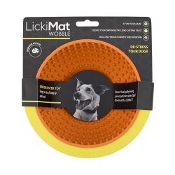 Lickimat Wobble Orange