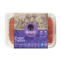 [657531] Benyfit Natural Perfect Puppy Turkey Complete Raw Dog Food
