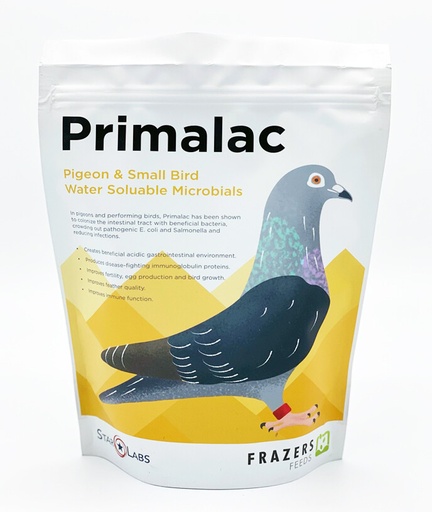 Frazers Primalac Pigeon & Bird Water Soluable Microbials