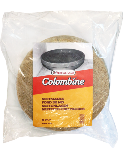 [VL190] Versele Laga Colombine Nest Felts For Pigeons. Poultry Etc Pack Of 10