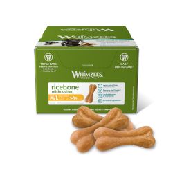 [64956] WHIMZEES Rice Bone Dental Dog Chew