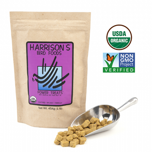 Harrison' Bird Food Power Treats Added Organic Palm Fruit Oil ( )