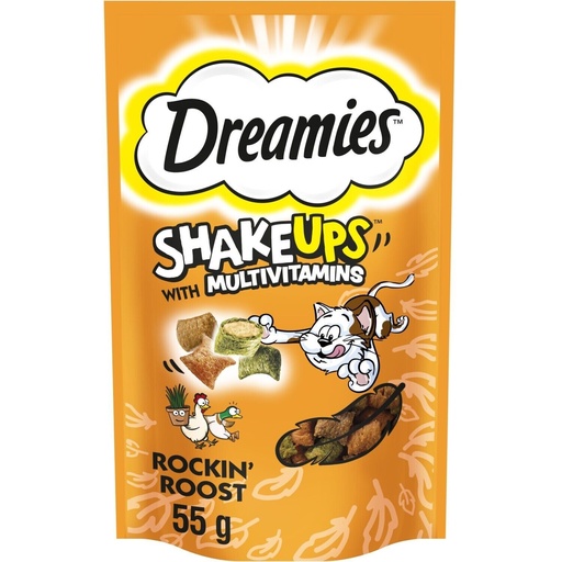 Dreamies Shakeups With Multivitamins Rockin Roost Cat Treats