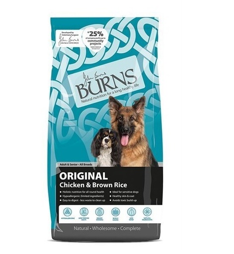 Burns Original (Chicken & Brown Rice) Adult & Senior All Breeds Dog Food