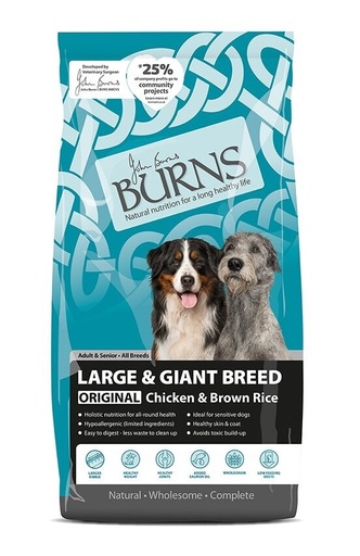 Burns Original & Giant Breed (Chicken & Brown Rice) Adult & Senior