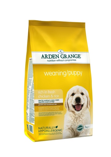 [ARG095 6kg] Arden Grange Weaning/Puppy: Rich In Fresh Chicken & Rice