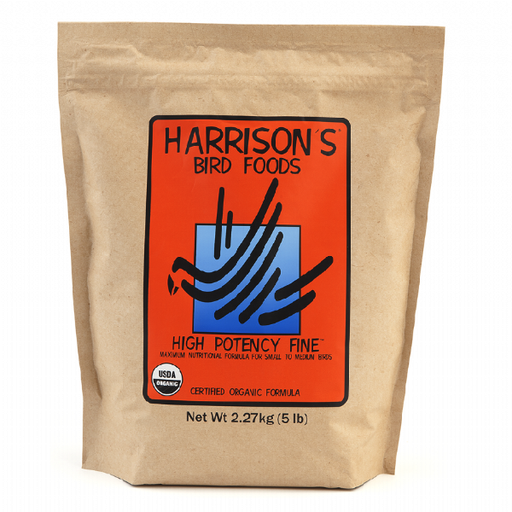 Harrison' Bird Food High Potency Fine Quaker, Caique Or Cockatiel ( )