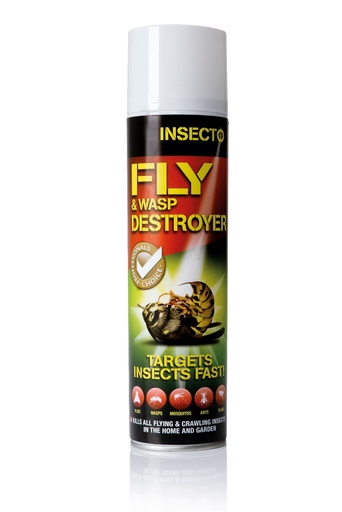 [INS3021] Insecto Pro Formula Fly And Wasp Destroyer Spray Professional