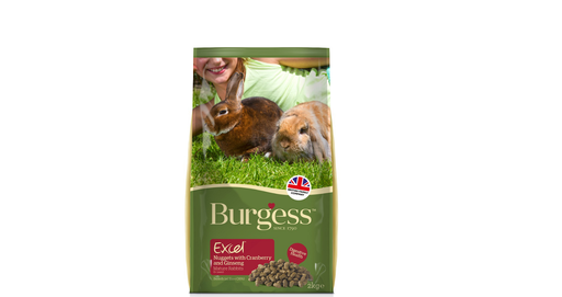 [BUR236] Burgess Excel Mature Rabbit Nuggets With Cranberry & Thyme